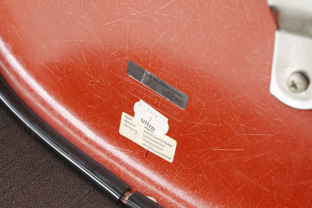 Set of 4 side chairs by Charles & Ray Eames for Herman Miller