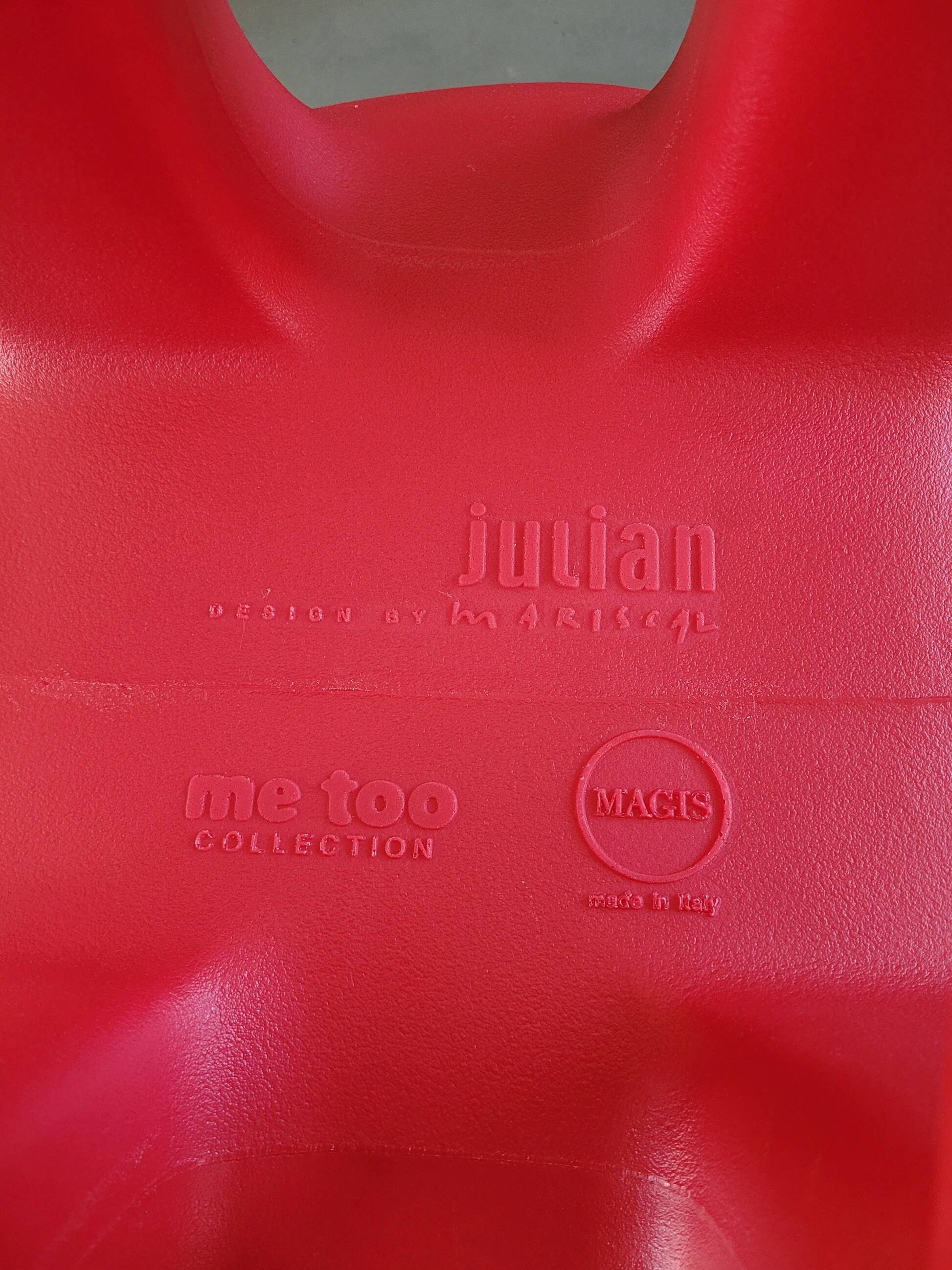 Julian chair by Javier Mariscal for Magis
