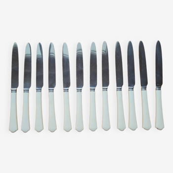 Set de 12 couteaux en bakélite