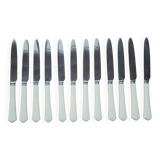 Set of 12 bakelite knives