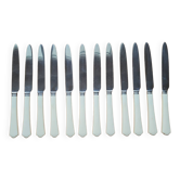 Set of 12 bakelite knives