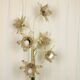 Italian floor lamp "lotus flowers"