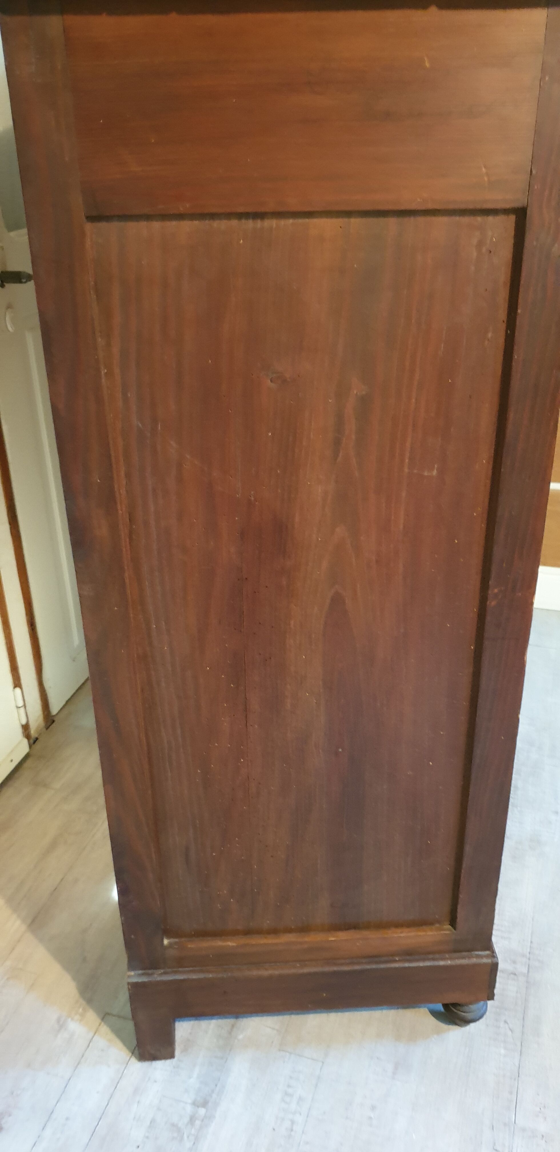 Old Parisian buffet in solid wood