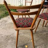 Set of 6 Becker chairs.