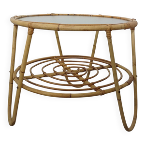 Italian Bamboo & Glass - 1950s