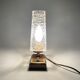 Lamp night light granite glass 70s