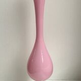 Pink opaline vase 50s