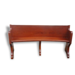 Church choir bench wood