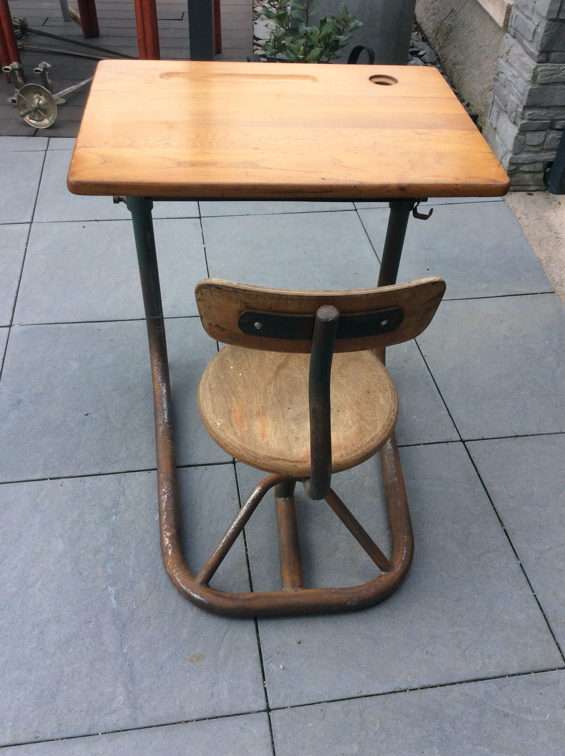 School desk 50 years