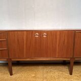 Mid-Century Retro Vintage Teak Sideboard by McIntosh Torpedo 1960s