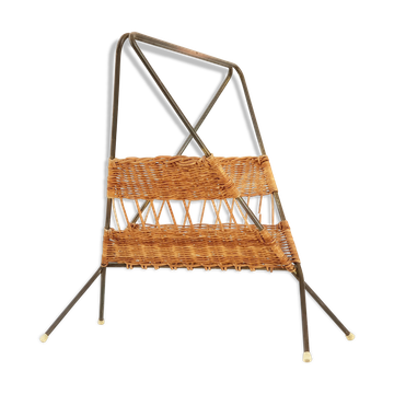 Vintage magazine rack 1950