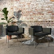 Pair of armchairs by Pierre Guariche, Meurop.