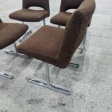 Set of 4 Georges Frydman chairs