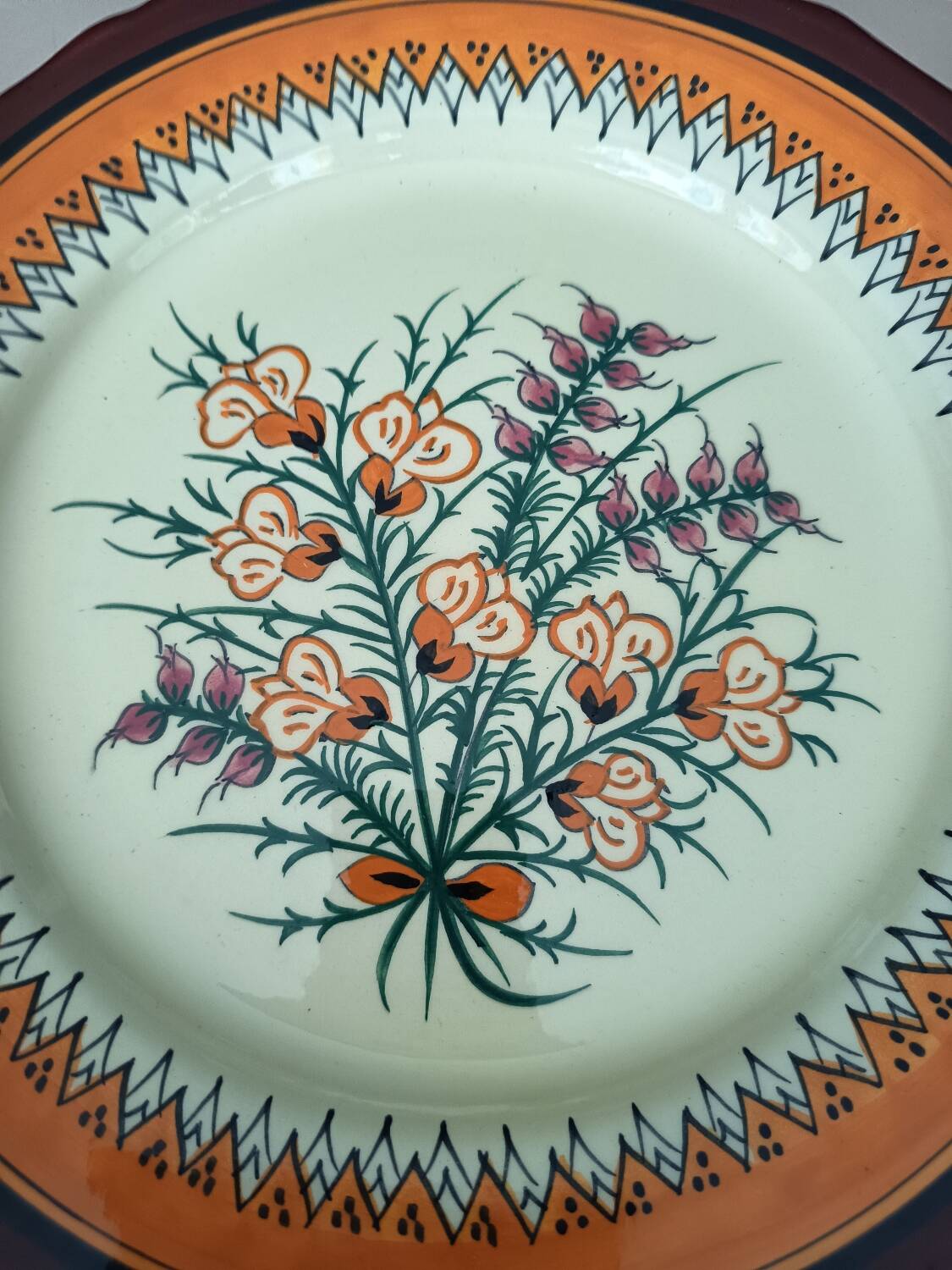 Henriot Quimper Plate