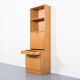 Swedish vintage bar cabinet in two parts in oak from the 1970s