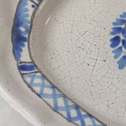 Ancien plat, en céramique, Forges les Eaux / cul noir, fin XIXème