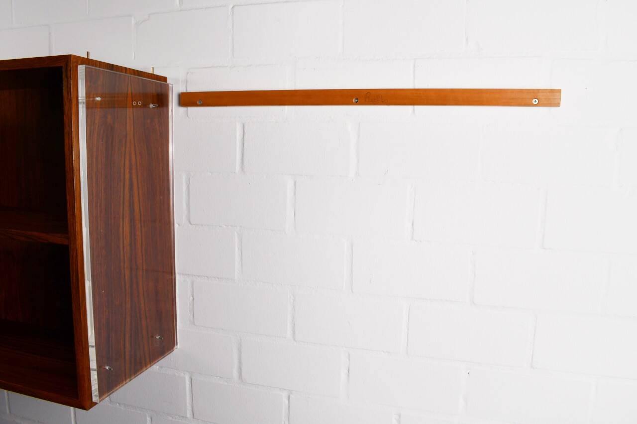 Shelving system by Poul Nørreklit, Denmark. 1960s