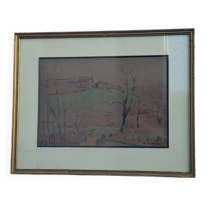 Tableau aquarelle par