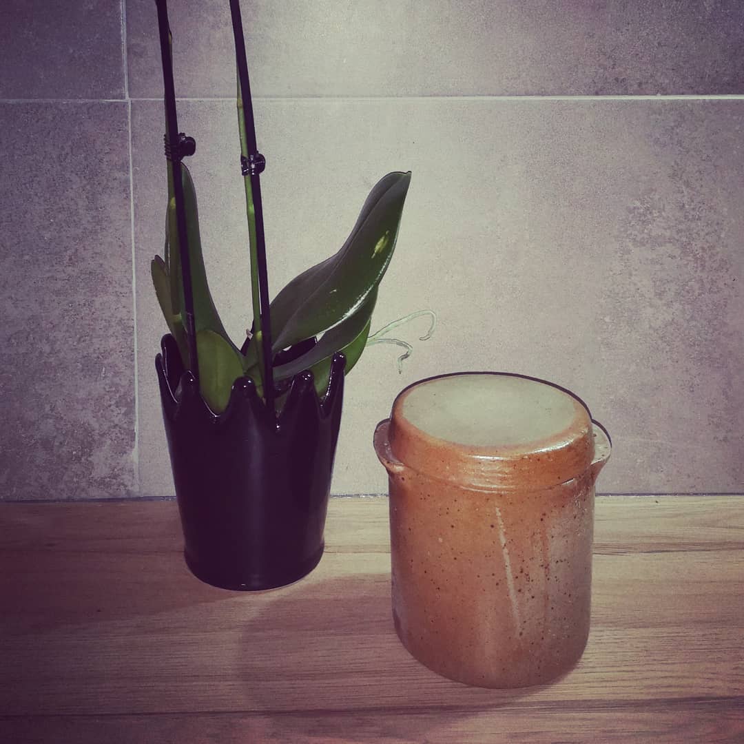 Pot à sel en grès