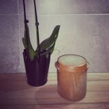 Sandstone salt pot