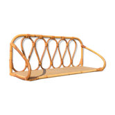 1950 wall rattan shelf