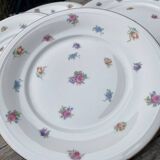 4 porcelain plates Valerysthal