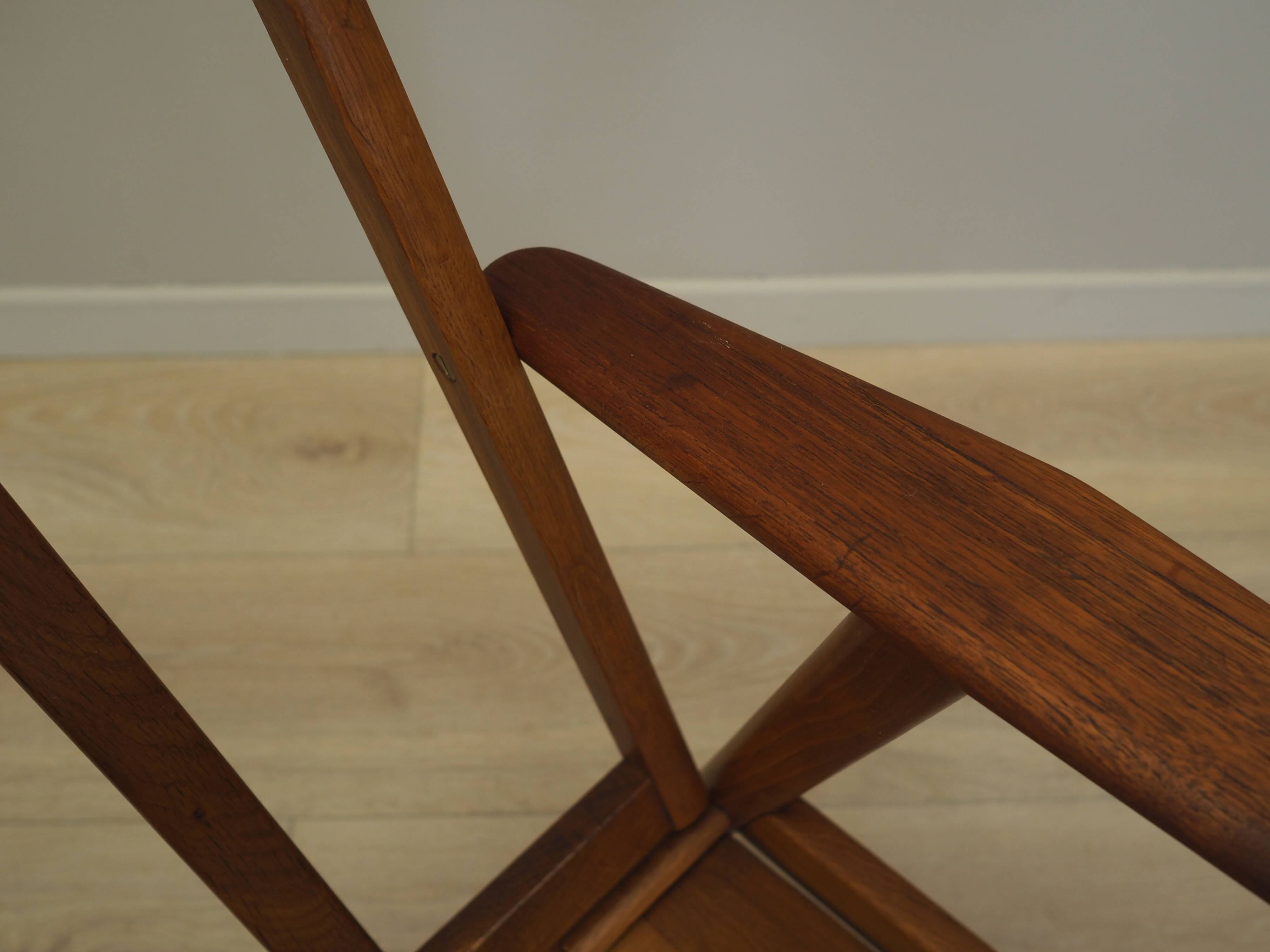Teak armchair, Danish design, 1960s, manufacture: Denmark