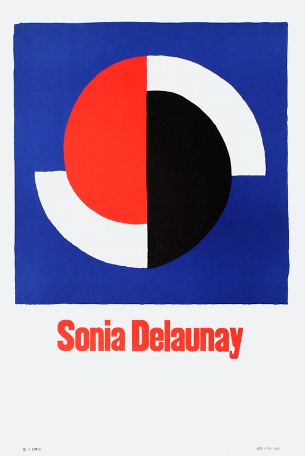 Poster Sonia Delaunay 1974