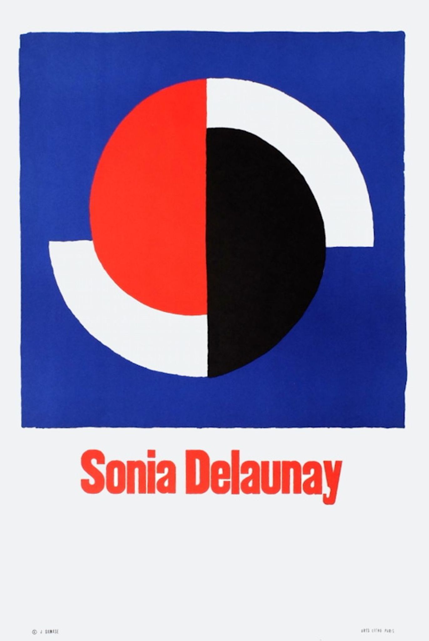 Poster Sonia Delaunay 1974