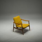 Mid-Century Danish Easy Chairs Model 138 by Finn Juhl for France & Søn, 19