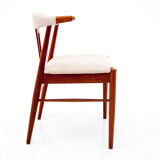 Deux chaises en teck, design danois, années 1960
