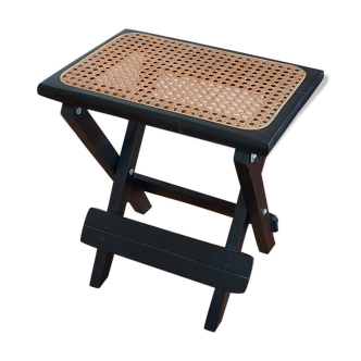 Folding sofa tip in caning
