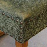 Vintage 1950s signature, solid oak dining throne chairs, Danish craftsmanship