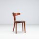Erik Andersen & Palle Pedersen T-chair model 68 in teak Randers Denmark 1960