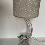 Cast crystal lamp