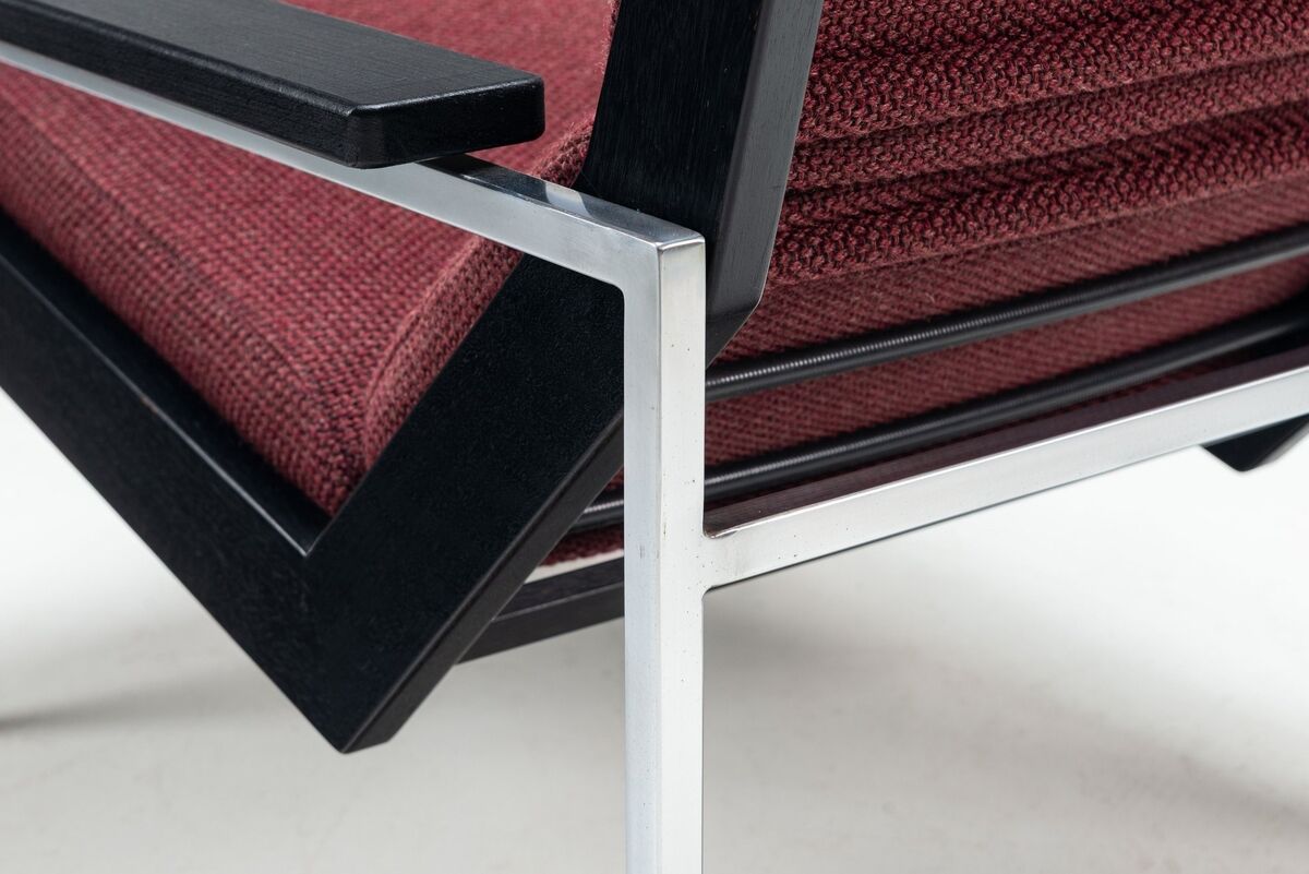 Rob Parry pair of Lotus lounge chairs Gelderland Netherlands 1960