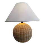 Rattan lamp