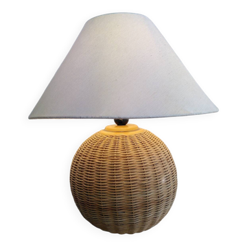 Rattan lamp