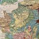 Old geological France map - 1920