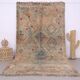 Peach Vintage Moroccan Rug 183 x 357 cm - Berber Wool Rug - Handmade Rug