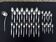 Christofle 37-piece cutlery set, Orly model