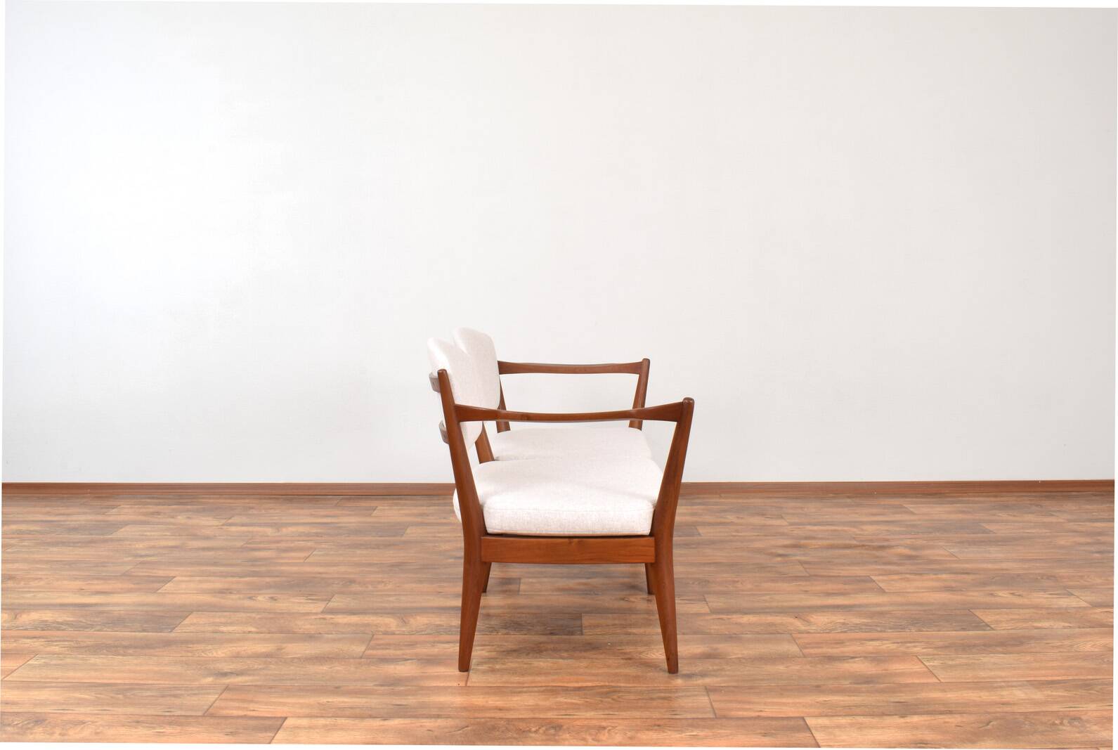 Canapé en teck norvégien par Fredrik A. Kayser et Adolf Relling pour Arnestad Bruk