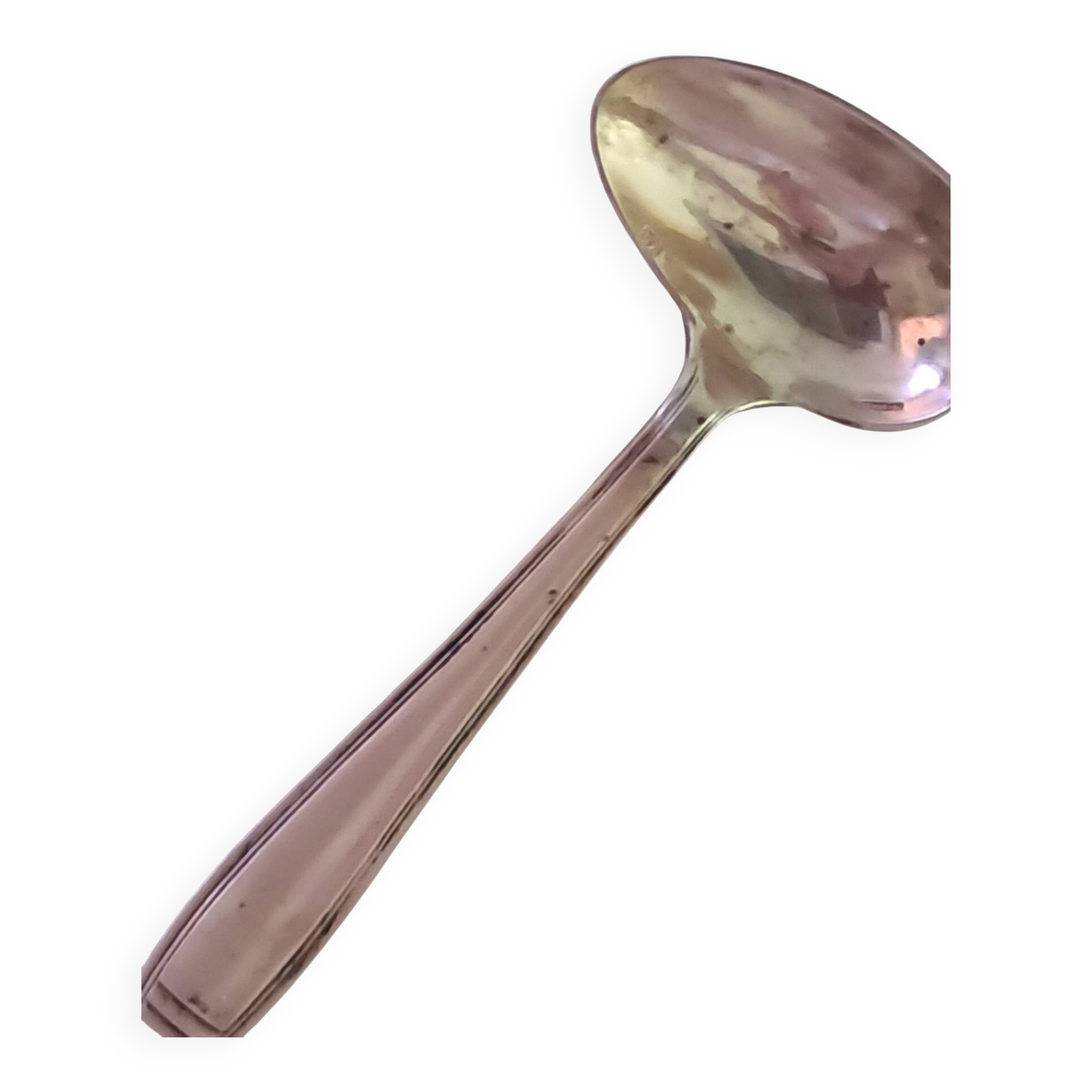 Ercuis silver-plated porridge spoon