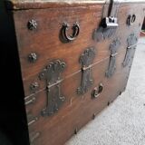 Malle de voyage en châtaigner Asie