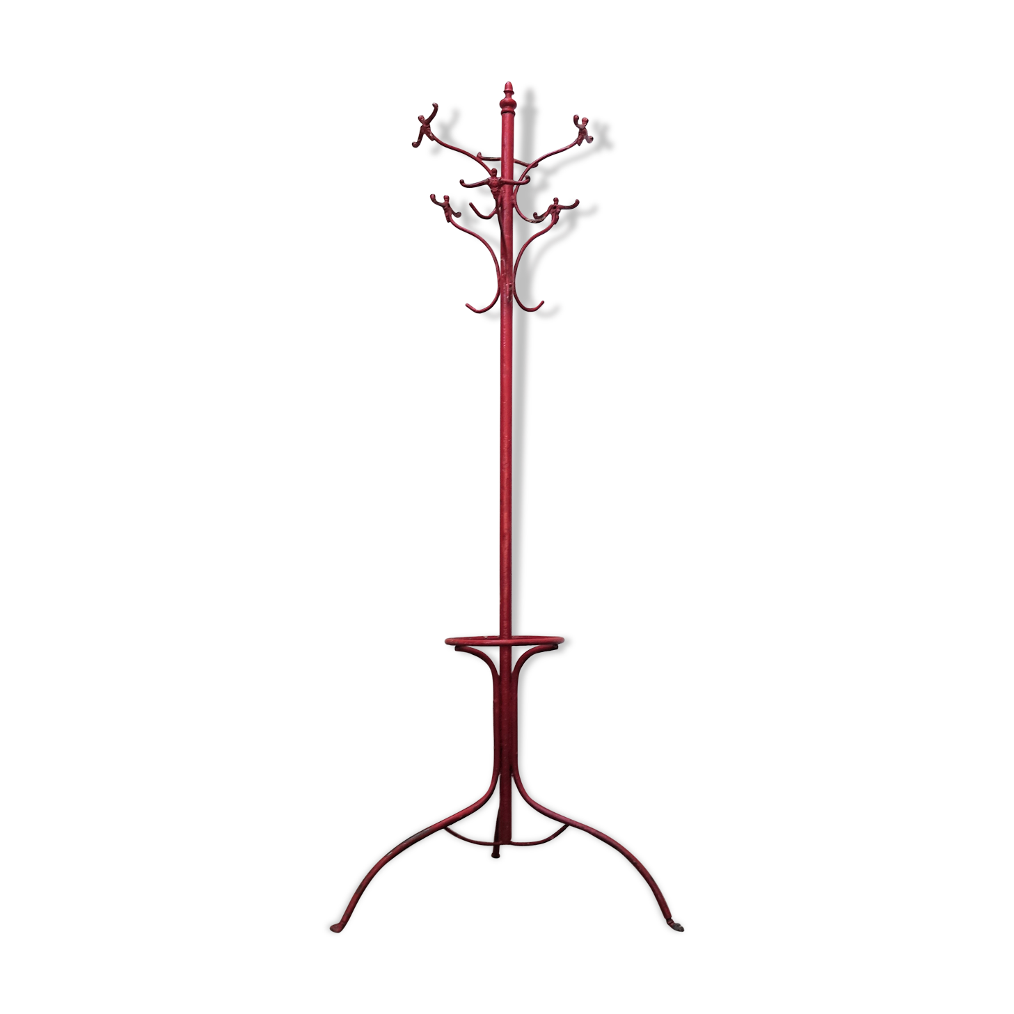 Vintage industrial coatrack