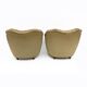 Pair of Gio Ponti style Mid-Century Modern Curved Armchairs, 1940s
