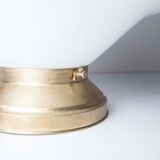 Globe opaline and brass plafon d30cm