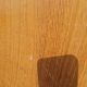 Art Deco filing cabinet with curtain 120 cm