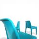 Set of 4 Schröder & Henzelmann Space Age Dining Chairs, 1970