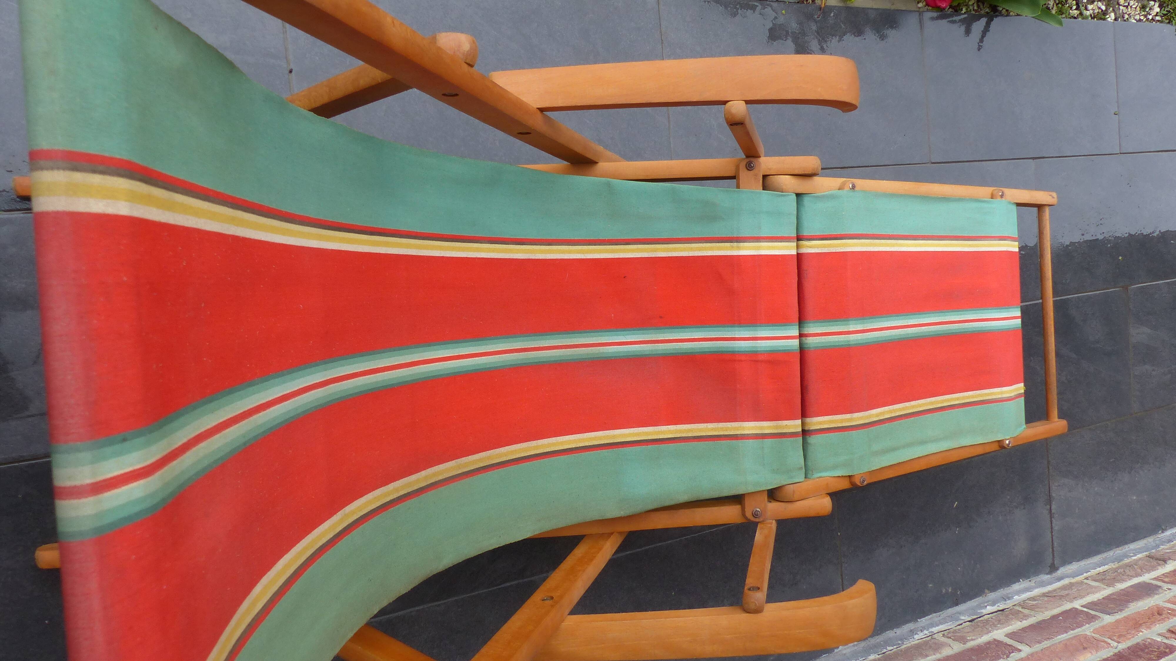 Ancient Chilean with footrest